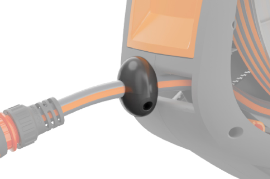 Система автоматической смотки шланга